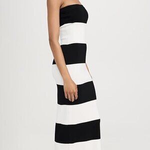 Strapless Midi Dress